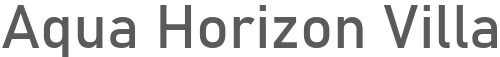 Aqua Horizon Villa logo